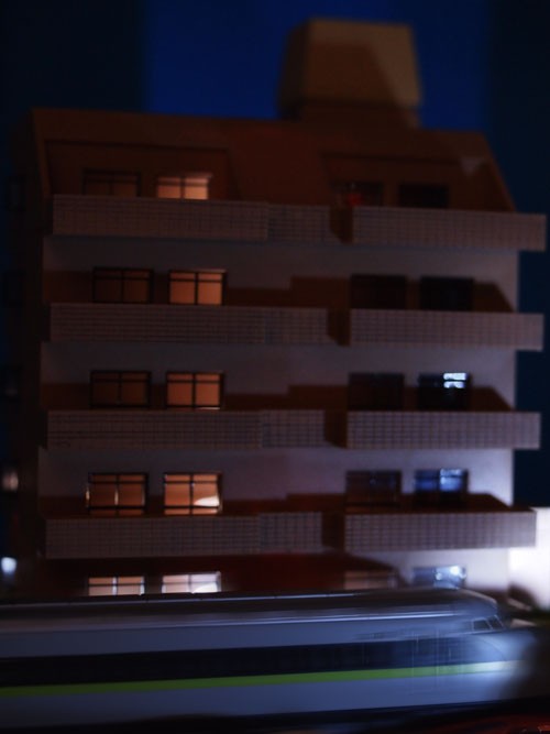 断捨離】TOMIXマンション14階建（自作タワーパーキング付） 三連休