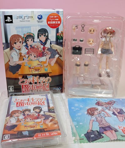 レビュー figma 白井黒子（PSPとある科学の超電磁砲 同梱