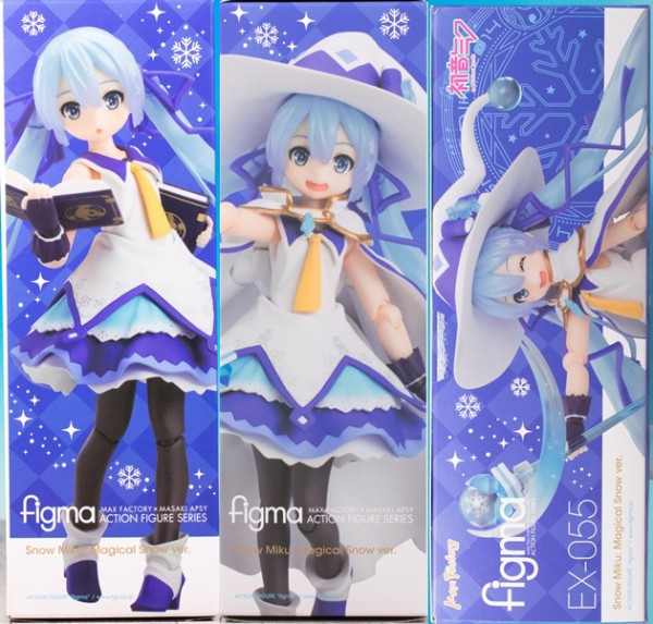 レビュー figma 雪ミク Magical Snow ver. : ふぃぎゅる！