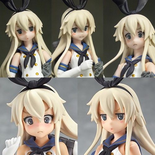 おこ顔表情パーツ付 figFIX 艦隊これくしょん 艦これ あったかくっ 島風