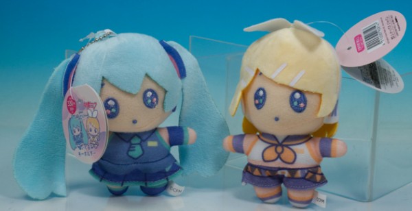 レビュー 100円ショップ×ピアプロコラボ 初音ミク トレーディングラバーフィギュア / ぬいぐるみキーチェーン : ふぃぎゅる！