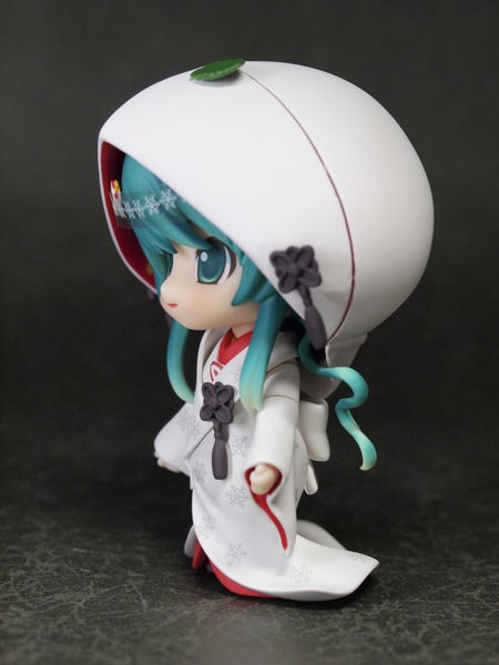 新春レビュー ねんどろいど 雪ミク いちご白無垢Ver.（2013