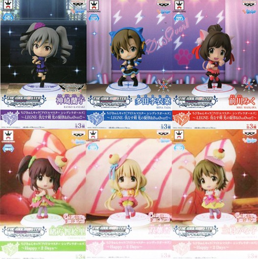 アイドルマスター きゅんキャラ、ねんどろいど関連 まとめセット55点 ちびきゅんキャラで「CANDY ISLAND」のライブステージを再現
