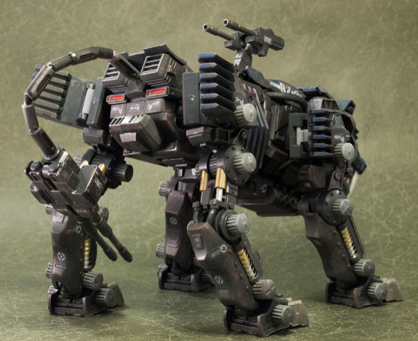 ゾイドを作ろう！ コトブキヤ HMM 1/72 ZOIDS シールドライガー