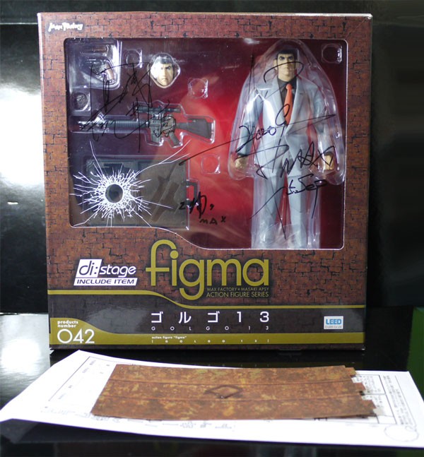 レビュー：figmaゴルゴ13＋ペーパークラフト（ニコ直版