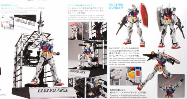 ガンプラ GF横浜1/144 RX-78F00 ガンダム＆G-ドック+公式ブック Amazon | BANDAI SPRITS 1/144 RX-78F00 ガンダム＆ガンダム