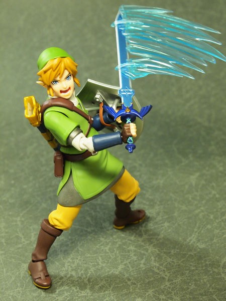ゼルダの伝説 スカイウォードソード リンク フィギュア ゼルダの伝説 スカイウォードソード」，リンクの“1/7スケール