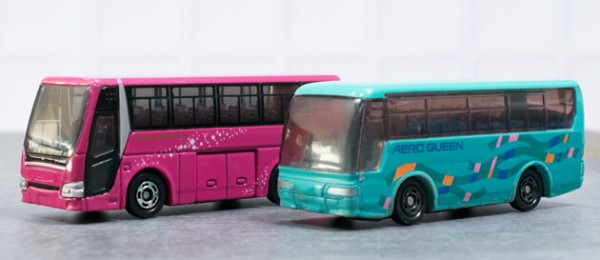 レビュー トミカ標識セット4「三菱ふそうエアロクィーン」 : ミニカー沼