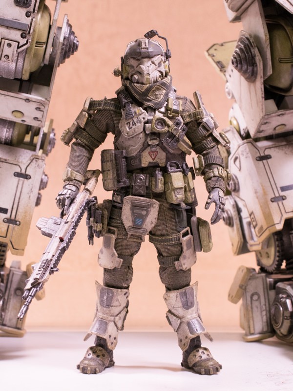 レビュー threezero 1/12スケール タイタンフォール アトラス