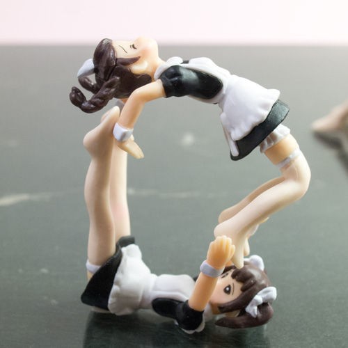 パンダの穴の新作フィギュア メイドmで遊んでみた ふぃぎゅる