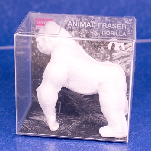 五年前百均で一目惚れして買ったゴリラの消しゴム 五年前百均で一目惚れして買ったゴリラの消しゴム