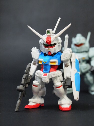 ちょこっとレビュー ガンダムコンバージ8 GP01・ジムカスタム
