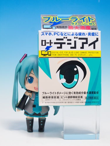 初音ミクとROHTOのコラボ目薬「ロート デジアイ」を買ってきた
