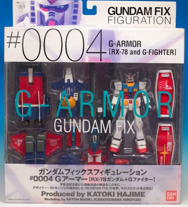 レビュー GFF #0004 Gアーマー（RX-78 and G-FIGHTER） 1/2 : ふぃぎゅる！