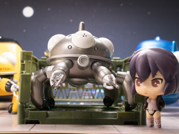 レビュー ねんどろいど 攻殻機動隊S.A.C. タチコマンズ・シルバー