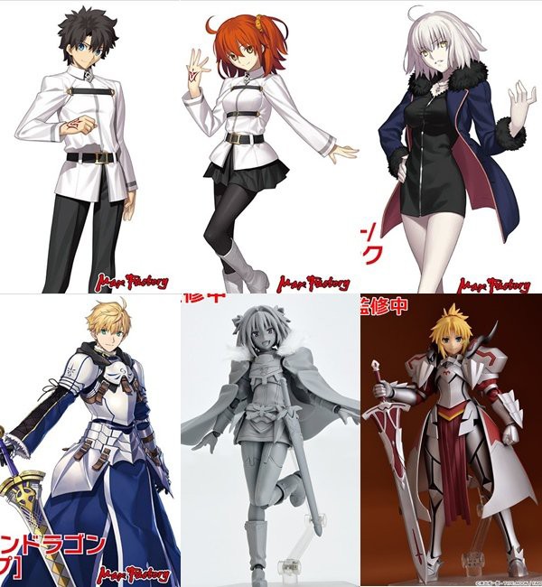 巡回 Fate/Grand Orderフェス2018 3rd アニバサリー フィギュア新作