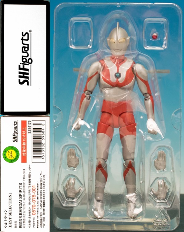 レビュー S.H.フィギュアーツ ウルトラマン[BEST SELECTION