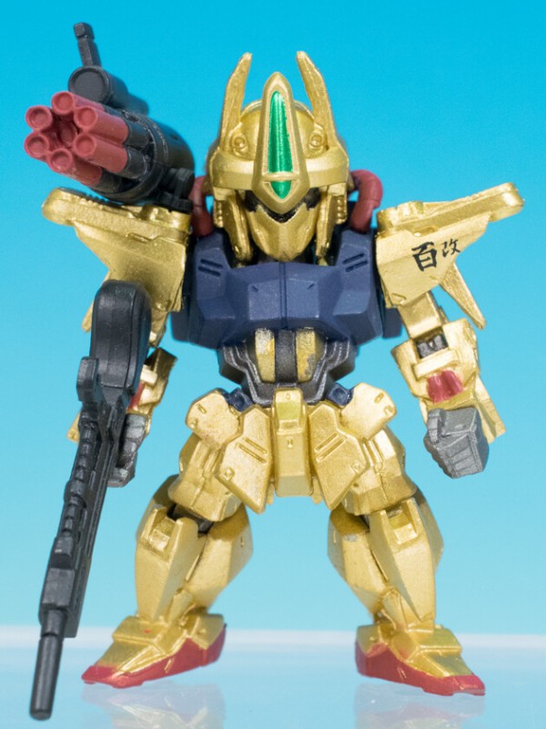 レビュー FW GUNDAM CONVERGE GOLD EDITION 百式改 / 量産型百式改