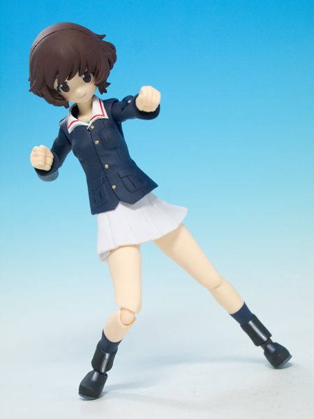 Max Factory - figma(フィグマ) 212 秋山優花里(あきやまゆかり) ガールズ&amp;パンツァー 完成品 可動フィギュア マックスファクトリー figma 秋山優花里 制服ver.