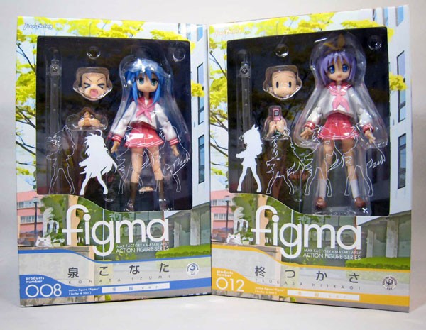 レビュー figma TVアニメらき☆すた 泉こなた/柊つかさ 冬服Ver 