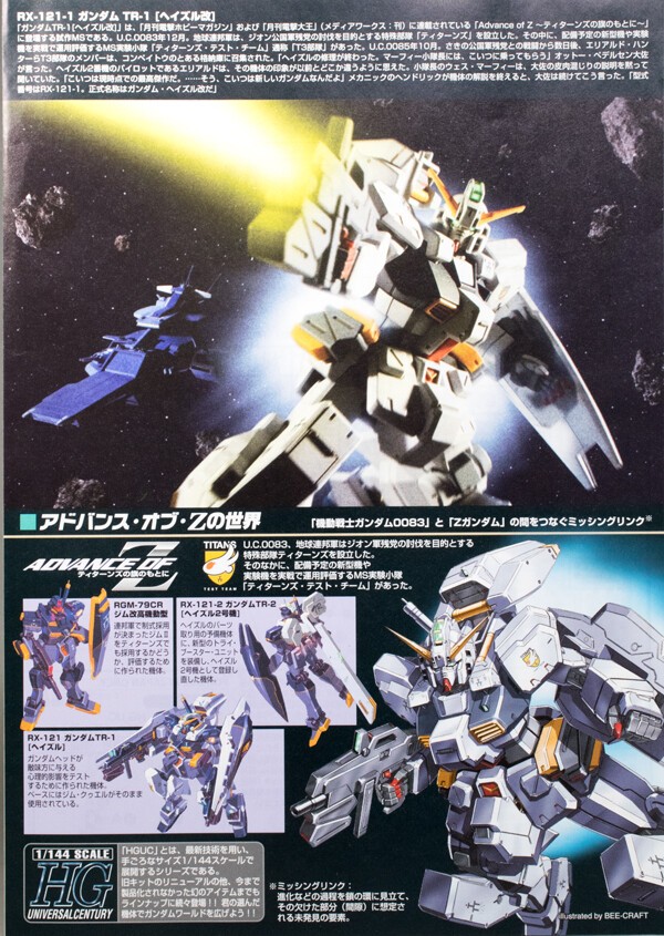 レビュー HGUC ガンダム TR-1 ヘイズル改（A.O.Z） : ふぃぎゅる！