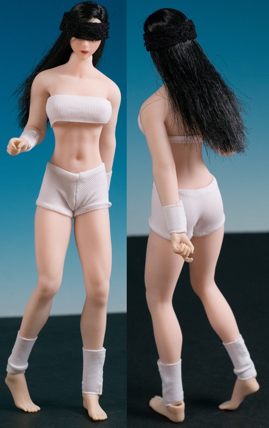 レビュー TBLeague 1/12スケール シームレスボディ 白色肌 T01A