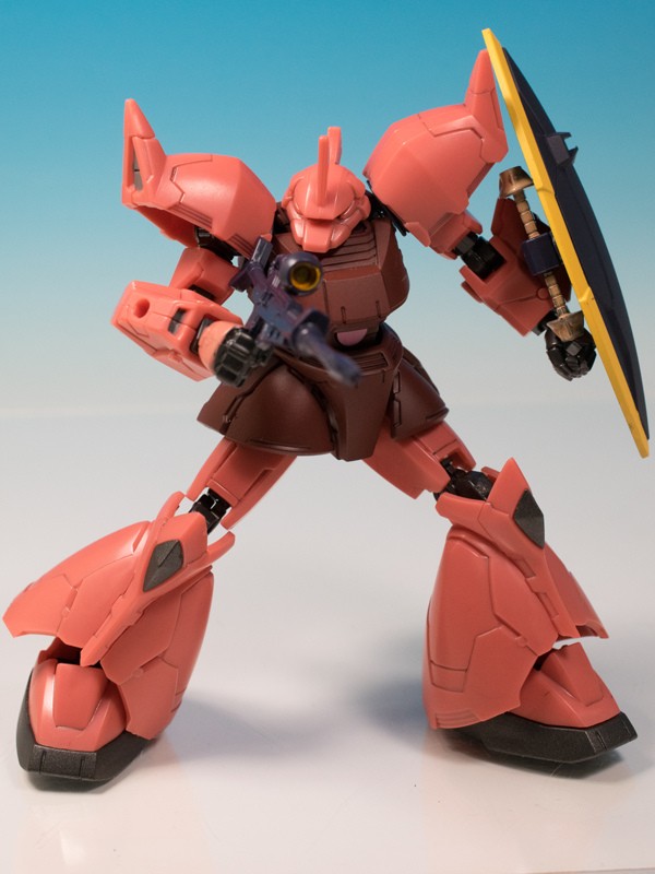 レビュー バンダイ食玩 機動戦士ガンダム Gフレーム04 シャア専用ゲルググ ふぃぎゅる