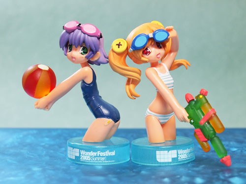 レビュー 海洋堂WF2005夏 ワンダ＆リセット ボトルキャップ