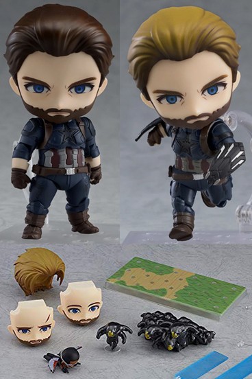 レビュー ねんどろいど キャプテン・アメリカ インフィニティ