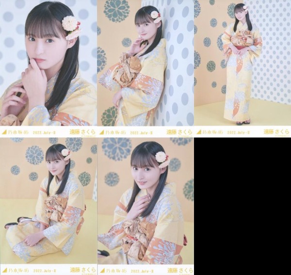 2022】浴衣 全員43名 x 5カット全215種 : 乃木旅