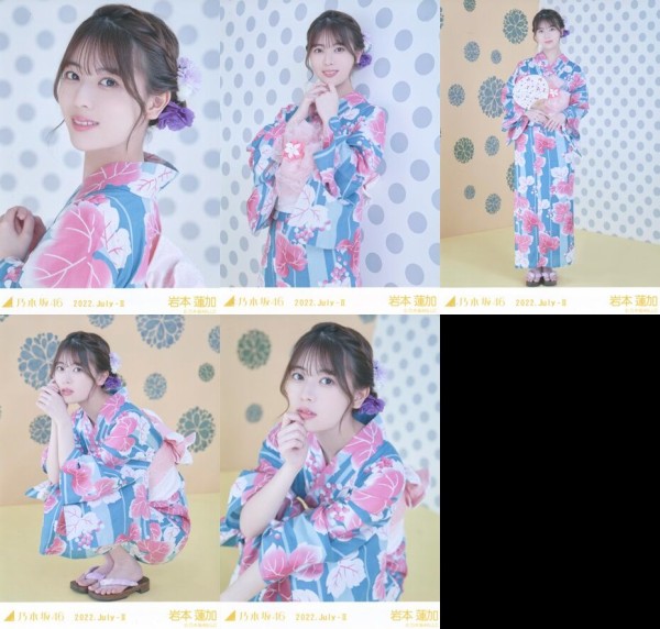 2022】浴衣 全員43名 x 5カット全215種 : 乃木旅