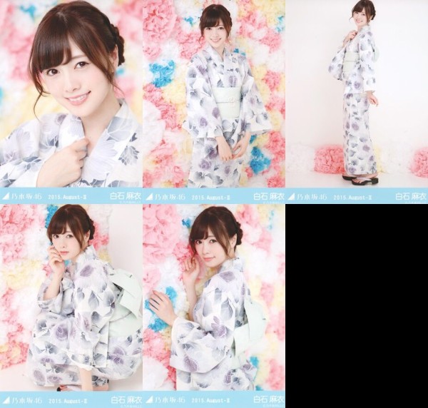 2015】浴衣 全員36名 x 5カット全180種 (※山崎怜奈 学業のため) : 乃木旅