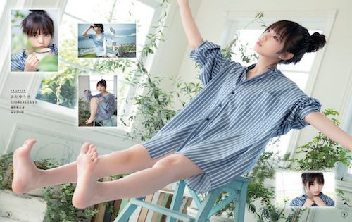 与田祐希　太もも 