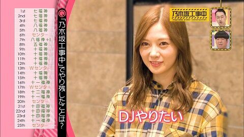 Djやりたい って言った時のまいやん めっちゃ可愛かったよね 乃木坂46 乃木坂46まとめ亭