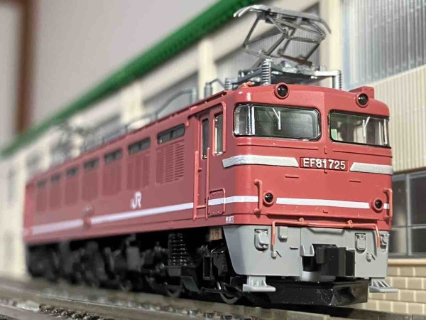 TOMIX EF81 600 JR貨物更新色 入線 : 夏島鉄道