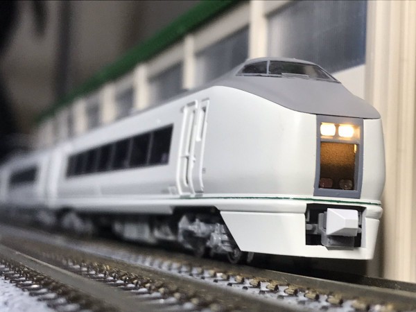 KATO 651系 スーパーひたち 入線 : 夏島鉄道