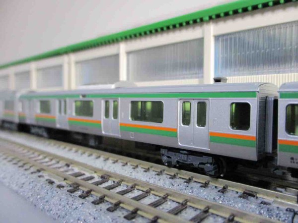 KATO E231系1000番台 東海道線 (更新車) 入線 : 夏島鉄道