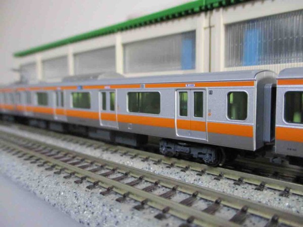 KATO E233系0番台 中央線 グリーン車連結 入線 : 夏島鉄道