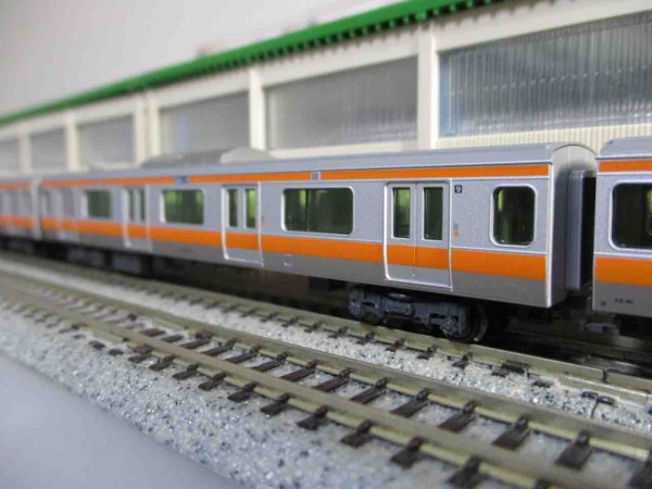 KATO E233系0番台 中央線 グリーン車連結 入線 : 夏島鉄道