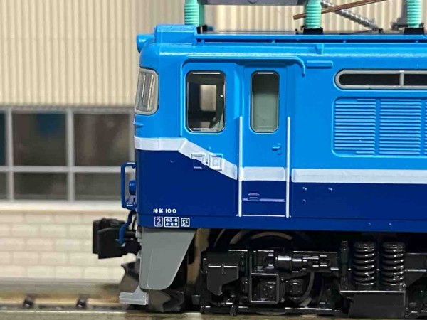 KATO EF81 408 JR貨物試験塗装 入線 : 夏島鉄道
