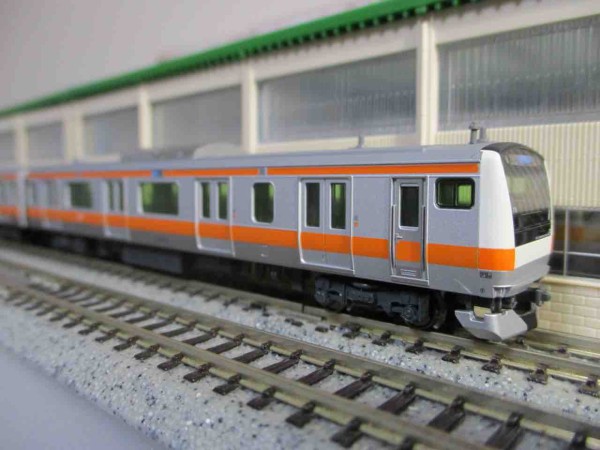KATO E233系0番台 中央線 グリーン車連結 入線 : 夏島鉄道