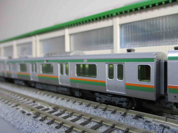 KATO E231系1000番台 東海道線 (更新車) 入線 : 夏島鉄道