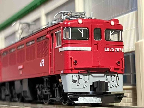 TOMIX ED75 700 秋田車両センター 入線 : 夏島鉄道