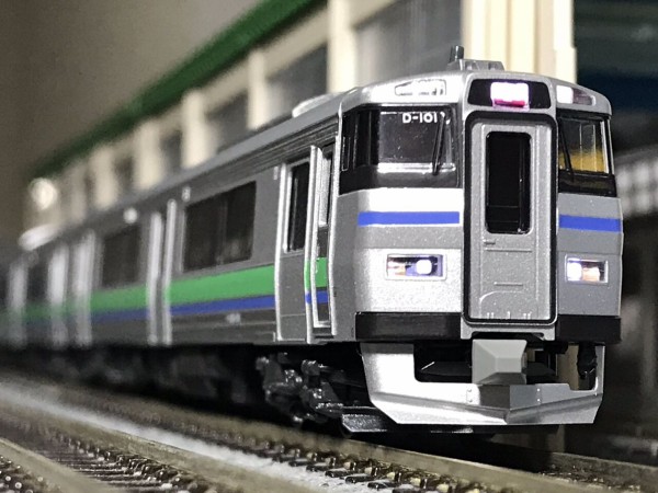 Katoキハ201 号 KATO 731系/キハ201系 入線 : 夏島鉄道