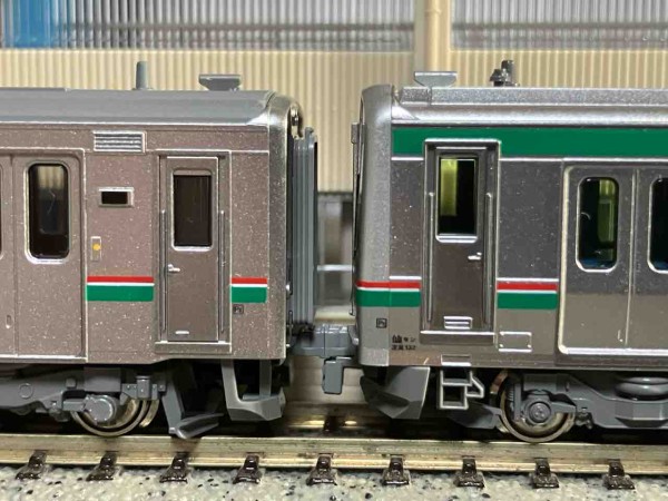 KATO 701系1000番台 仙台色(2025年ロット) 入線 : 夏島鉄道