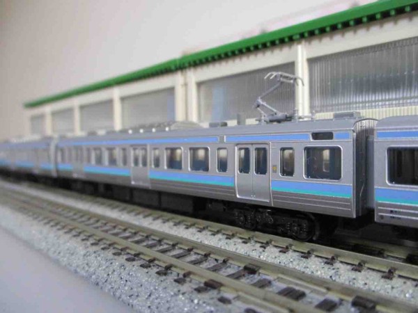 KATO 211系0番台・3000番台 長野色 入線 : 夏島鉄道