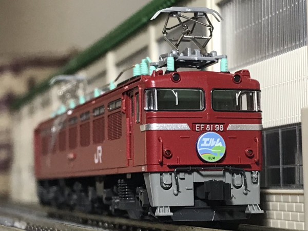 KATO EF81 北斗星 入線 : 夏島鉄道