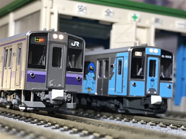 KATO 701系盛岡色/青い森701系 入線 : 夏島鉄道