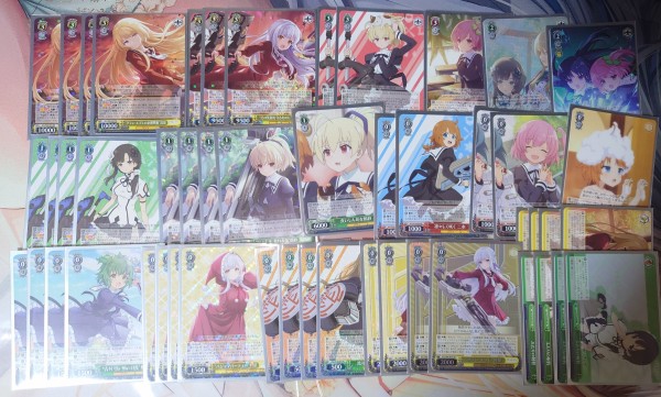 WS】アサリリ 宝枝 叶星3積みリペア構築 デッキレシピ : 豚小屋