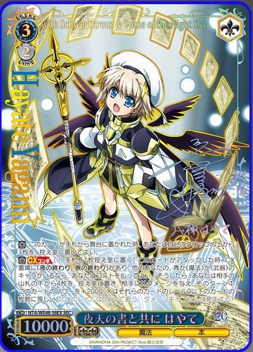 魔導師の杖と共に なのは ヴァイスシュヴァルツ 魔法少女